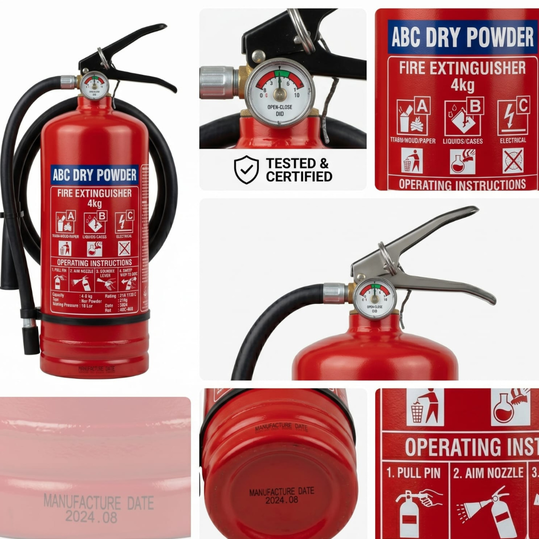 ABC-4 kg Fire Extinguisher - Image 5